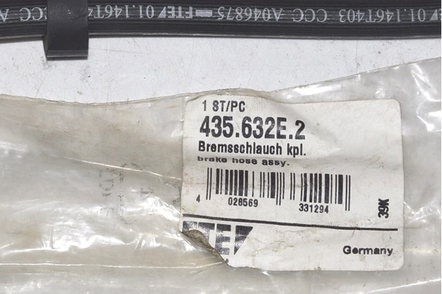 Гнучка гальмівна трубка передня 435632E2 FTE