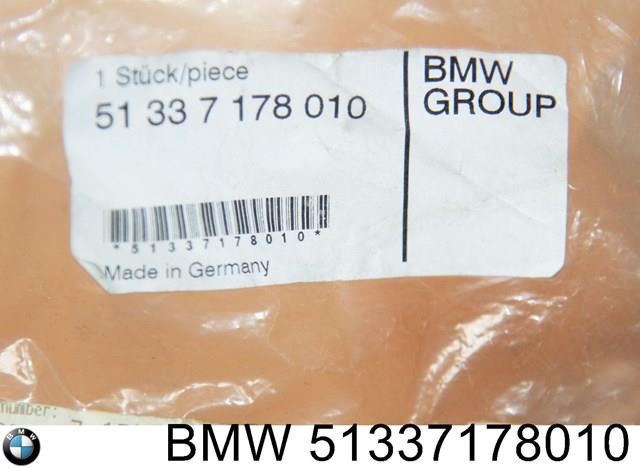 Направляюча скла рамки двері, переднього права 51337178010 BMW