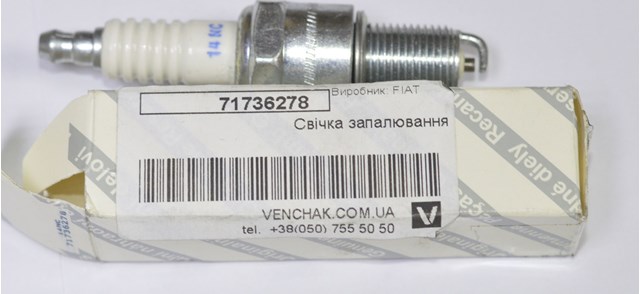Свічка запалювання 71736278 FIAT