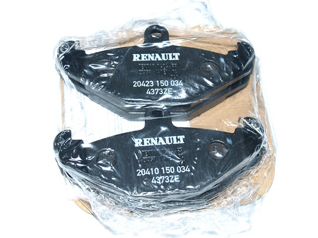 Задні дискові колодки 7701203726 RENAULT