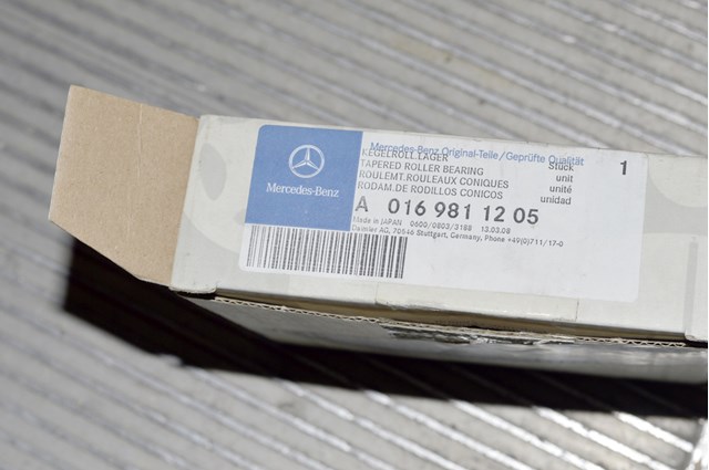 Підшипник КПП A0169811205 MERCEDES