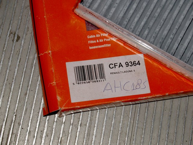Фільтр повітряний обігрівача CFA9364 FRAM
