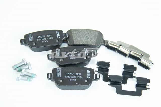 Задні дискові колодки LR023888 LAND ROVER