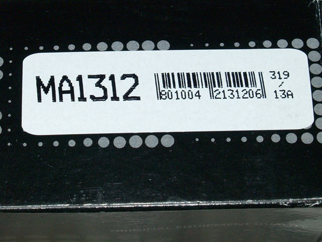 Magneti marelli  фільтр повітряний fiat 1,1/1,2: punto, panda 03- lancia ypsilon 1,2 MA1312