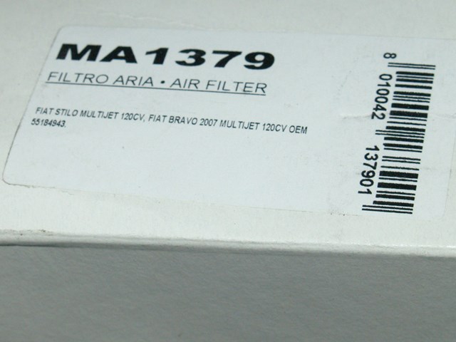 Елемент повітряного фільтра MA1379 CLEAN