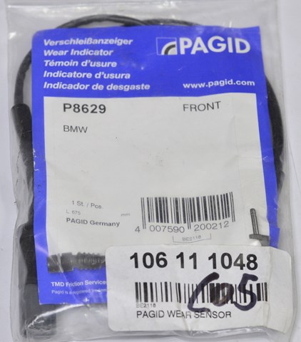 Сенсор зносу P8629 PAGID