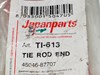 Накінечник рульової тяги, зовнішній TI613R JAPANPARTS