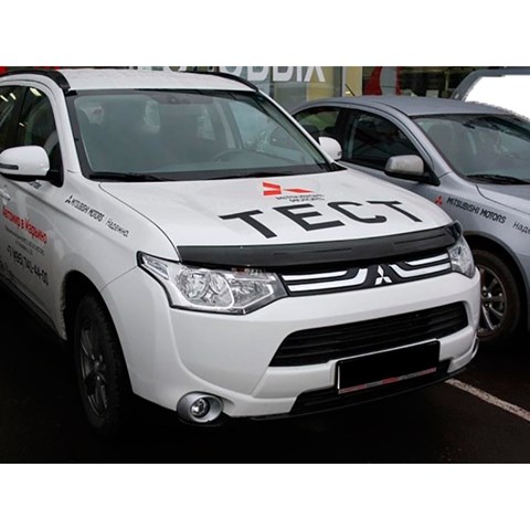 Дефлектор капота Mitsubishi Outlander 3 GF, GG