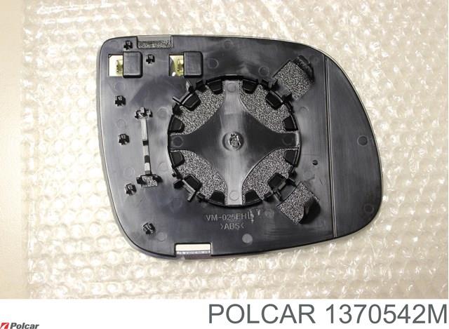 Скло дзеркала заднього виду, лівого 1370542M POLCAR