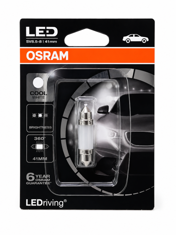 Лампочка плафону освітлення салону/кабіни 6499CW01B OSRAM