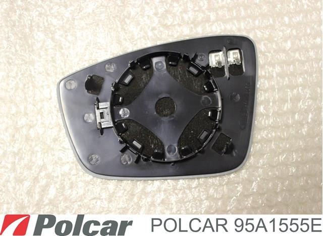 Скло дзеркала заднього виду, правого 95A1555E POLCAR