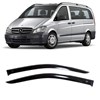 Дефлектор-обтічник (вітровики) на скло дверей, к-т: 2шт Mercedes Vito 2