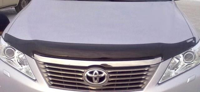 Дефлектор капота с логотипом для toyota camry '2011-2015 SG1062DSL