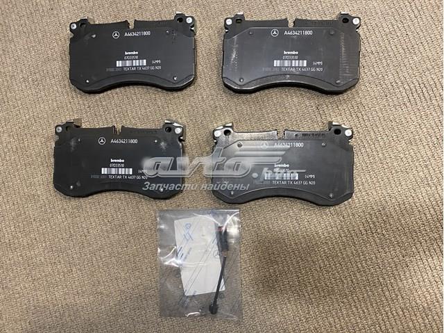 Гальмівні колодки A0004205002 MERCEDES