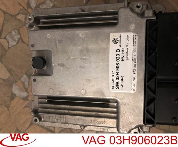 Модуль управління двигуном 03H906023B VAG