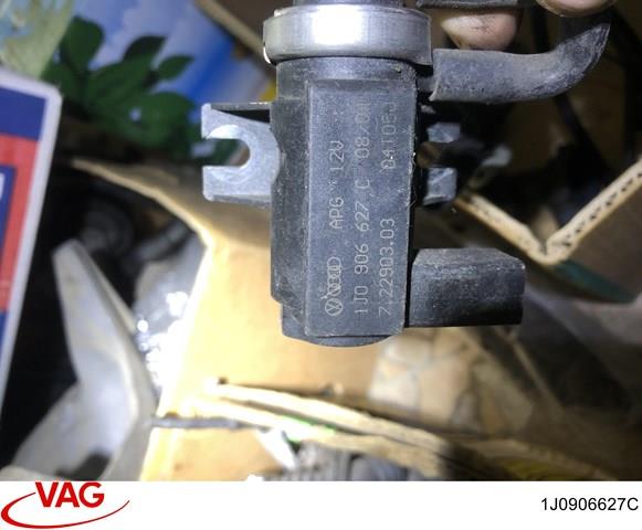 Клапан соленоїд регулювання заслонки EGR 1J0906627C VAG