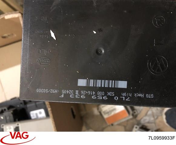 Блок комфорту 7L0959933F VAG