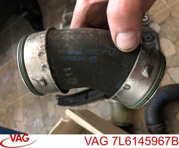 Шланг/патрубок интеркуллера 7L6145967B VAG
