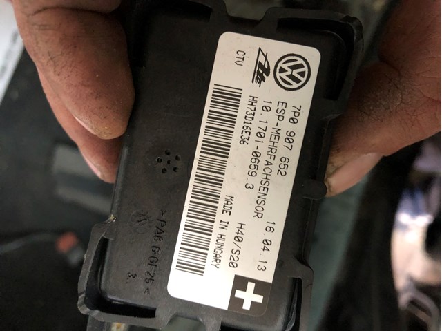 Датчик поперечного прискорення (ESP) 7P0907652 PORSCHE