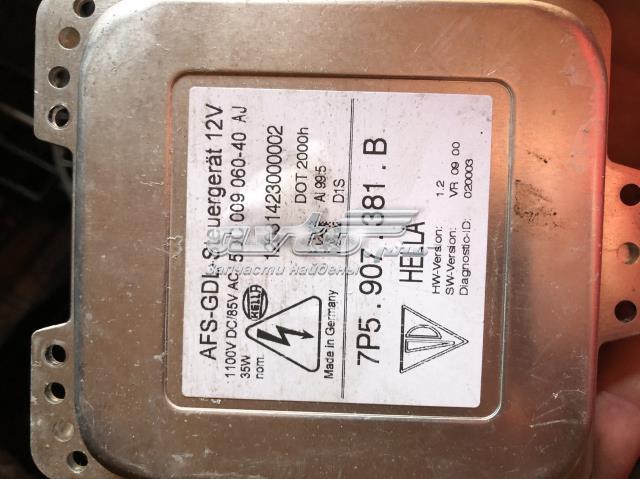 Блок розпалювання, ксенон 7P5907381B VAG