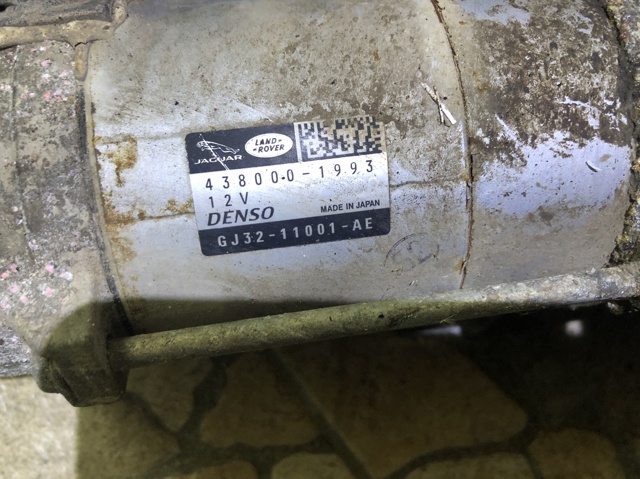 Стартер GJ3211001AE LAND ROVER
