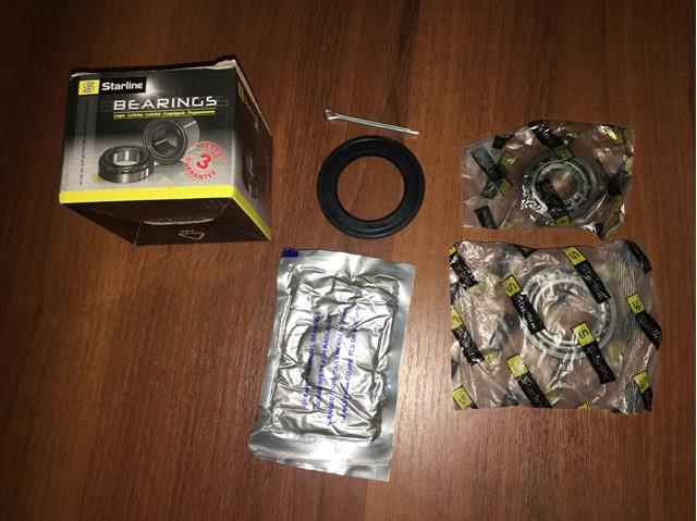 Підшипник маточини передньої/задньої LO03255 STARLINE