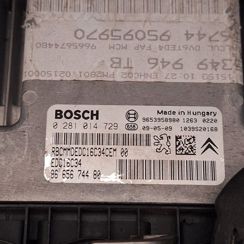 ЕБУ 0281014729 BOSCH