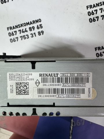 Магнітола 281150030R RENAULT
