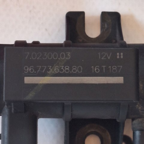 Перетворювач тиску (соленоїд) наддуву / EGR 9677363880 PEUGEOT