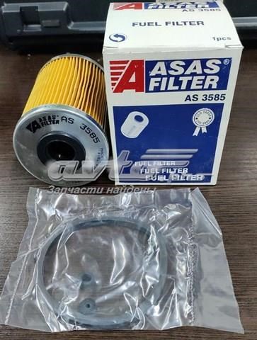 Фільтр паливний opel astra g/h/combo/omega b/vectra b/c 1.7/2.0di/tdci/2.2dti AS3585