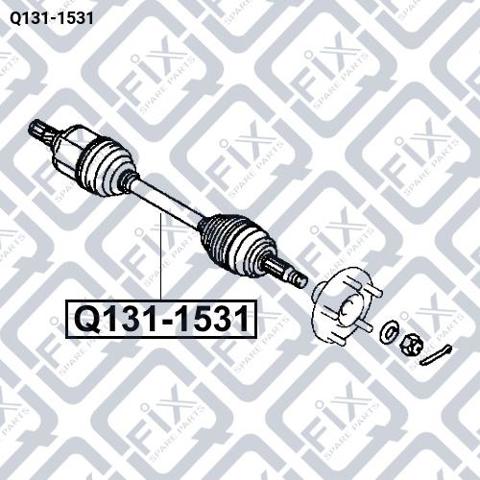 Привід лівий Q1311531 Q-FIX