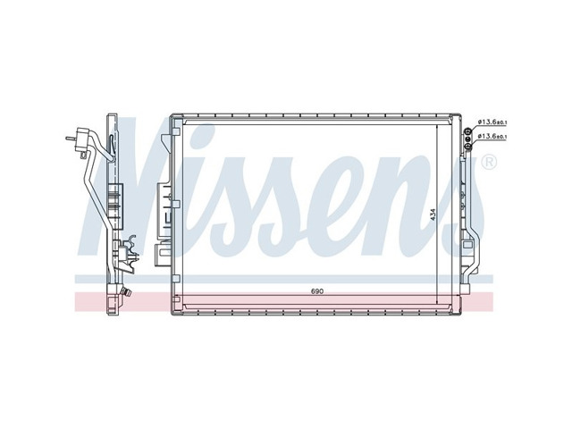 Конденсер 940137 NISSENS