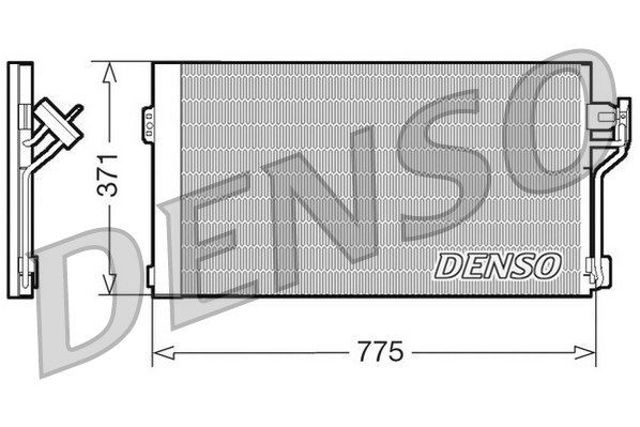 Конденсер DCN17050 DENSO