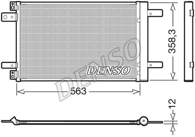 Конденсатор DCN21032 DENSO