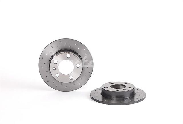 Диск гальмівний задній 0871651X BREMBO