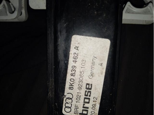 Механізм склопідйомника двері задньої, правої 8K0839462A VAG
