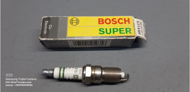 Свічки запалювання (запальні) і дроти 0242225568 BOSCH