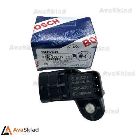 Датчик абсолютного тиску 0281006102 BOSCH