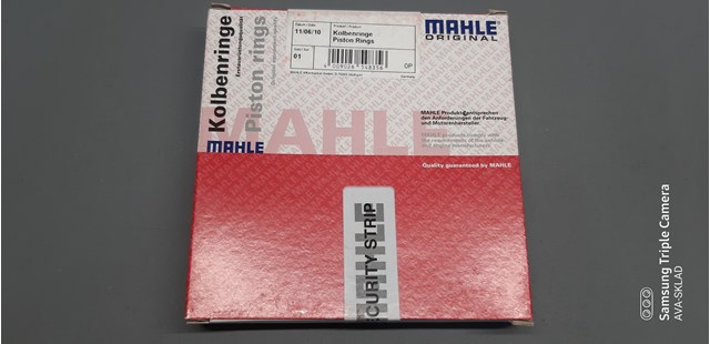 Комплект поршневих кілець на 1 циліндр, STD. 03301N0 MAHLE
