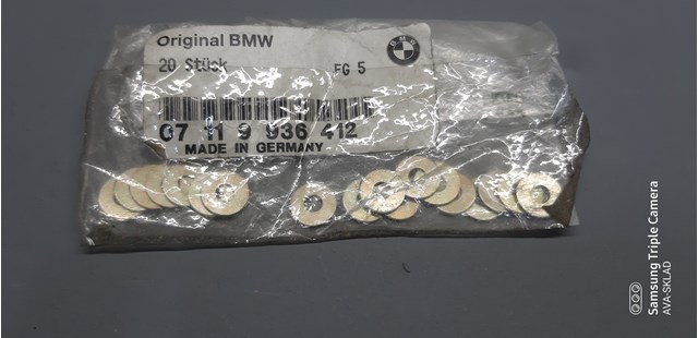 Шайба форсунки верхня 07119936412 BMW