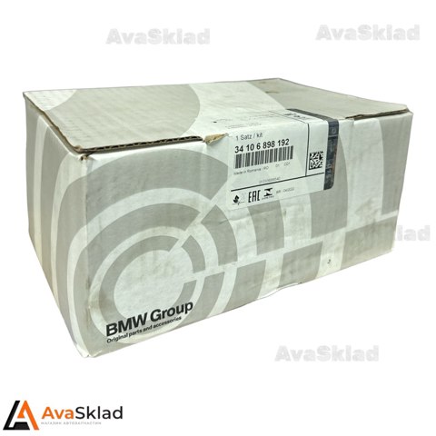 Гальмівні колодки 34106898192 BMW