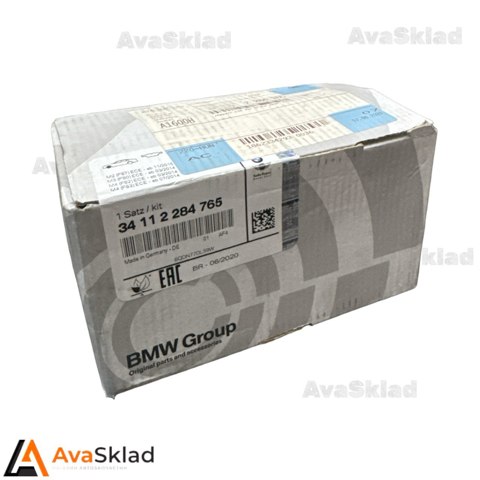 Гальмівні колодки 34112284765 BMW