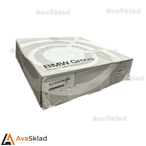 Диск переднього гальма 34116757747 BMW