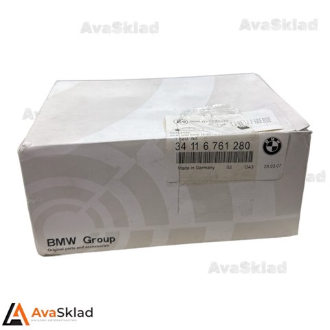 Дискові гальма 34116761280 BMW