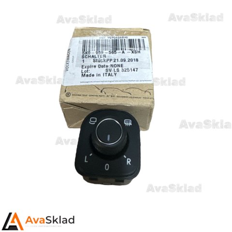 Блок керування дзеркалами заднього виду 5K0959565AXSH VAG