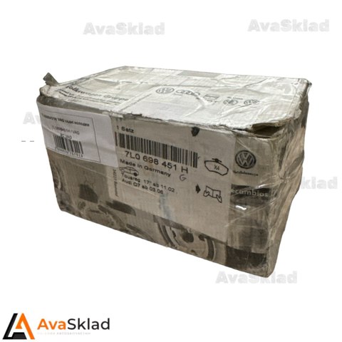 Колодки на гальмо задній дисковий 7L0698451H VAG