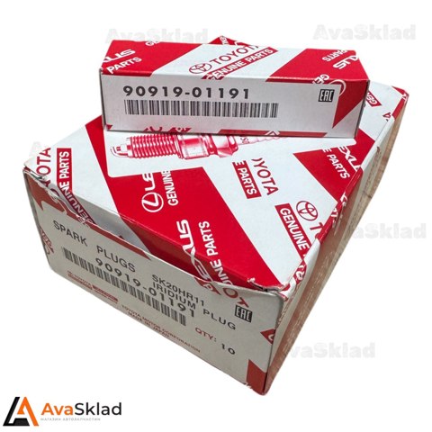 Свічки запалювання (запальні) і дроти 9091901191 TOYOTA