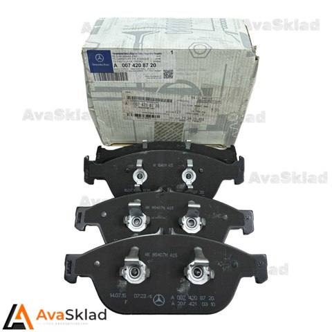 Тормозні колодки A0074208720 MERCEDES