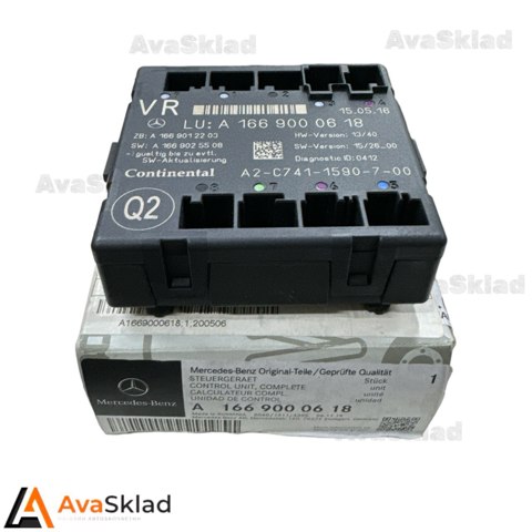 Блок комфорту передніх дверей A1669000618 MERCEDES