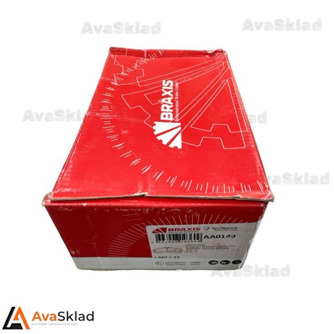 Колодки гальмові задні, дискові AA0149 BRAXIS